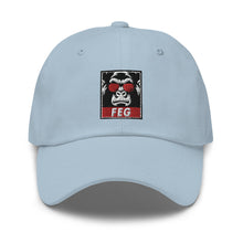 Load image into Gallery viewer, Iconic FEG Dad hat (Embroidered)
