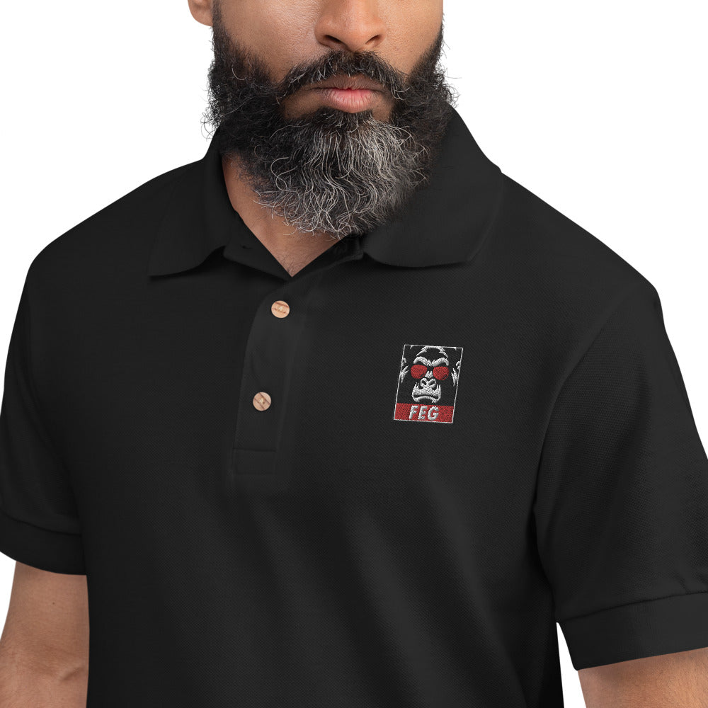 Iconic FEG Embroidered Polo Shirt (Embroidered)