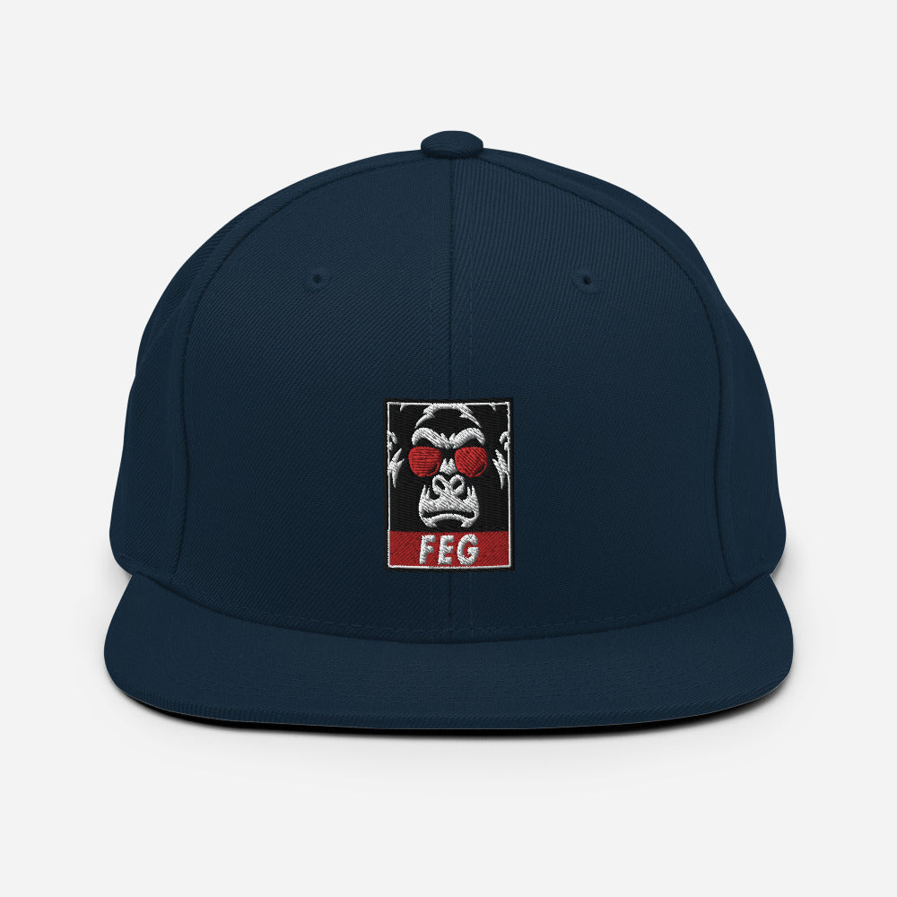 Iconic FEG Snapback Hat (Embroidered)
