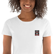 Load image into Gallery viewer, Iconic FEG Women’s Crop Tee (Embroidered)
