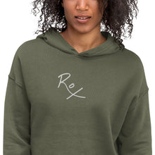 Load image into Gallery viewer, ROX Crop Hoodie (Embroidered)
