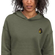 Load image into Gallery viewer, FEG Logo Crop Hoodie (Embroidered)
